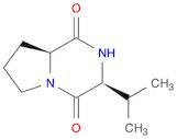Pyrrolo[1,2-a]pyrazine-1,4-dione, hexahydro-3-(1-methylethyl)-, (3S,8aS)-