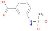 Benzoic acid, 3-[(methylsulfonyl)amino]-