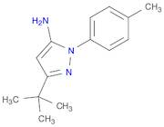 1H-Pyrazol-5-amine, 3-(1,1-dimethylethyl)-1-(4-methylphenyl)-