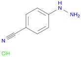 Benzonitrile, 4-hydrazinyl-, hydrochloride (1:1)