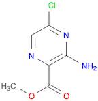 2-Pyrazinecarboxylic acid, 3-amino-5-chloro-, methyl ester