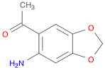 Ethanone, 1-(6-amino-1,3-benzodioxol-5-yl)-