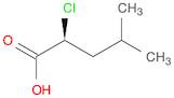 Pentanoic acid, 2-chloro-4-methyl-, (2S)-