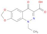 [1,3]Dioxolo[4,5-g]cinnoline-3-carboxylic acid, 1-ethyl-1,4-dihydro-4-oxo-