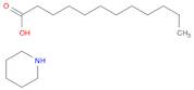 Dodecanoic acid, compd. with piperidine (1:1)