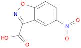 1,2-Benzisoxazole-3-carboxylic acid, 5-nitro-