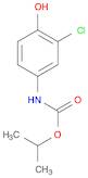Carbamic acid, (3-chloro-4-hydroxyphenyl)-, 1-methylethyl ester (9CI)