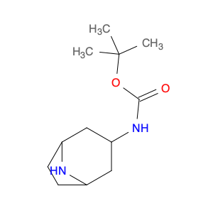 Carbamic acid, N-8-azabicyclo[3.2.1]oct-3-yl-, 1,1-dimethylethyl ester