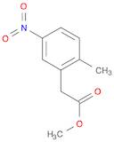 Benzeneacetic acid, 2-Methyl-5-nitro-, Methyl ester
