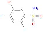 Benzenesulfonamide, 5-bromo-2,4-difluoro-