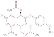 β-D-Galactopyranoside, 4-methoxyphenyl, 2,3,4,6-tetraacetate