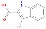 1H-Indole-2-carboxylic acid, 3-bromo-