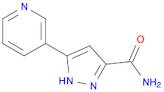 1H-Pyrazole-3-carboxamide, 5-(3-pyridinyl)-
