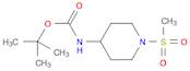 Carbamic acid, N-[1-(methylsulfonyl)-4-piperidinyl]-, 1,1-dimethylethyl ester