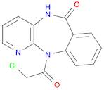 6H-Pyrido[2,3-b][1,4]benzodiazepin-6-one, 11-(2-chloroacetyl)-5,11-dihydro-