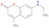 2H-1-Benzopyran-2-one, 7-(ethylamino)-4-methyl-
