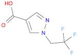 1H-Pyrazole-4-carboxylic acid, 1-(2,2,2-trifluoroethyl)-