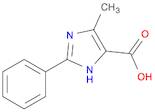 1H-Imidazole-5-carboxylic acid, 4-methyl-2-phenyl-