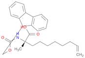 9-Decenoic acid, 2-[[(9H-fluoren-9-ylmethoxy)carbonyl]amino]-2-methyl-, (2S)-