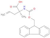 4-Pentenoic acid, 2-[[(9H-fluoren-9-ylmethoxy)carbonyl]amino]-2-methyl-, (2S)-