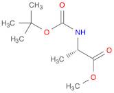 L-Alanine, N-[(1,1-dimethylethoxy)carbonyl]-, methyl ester