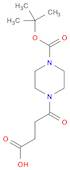 1-Piperazinebutanoic acid, 4-[(1,1-dimethylethoxy)carbonyl]-γ-oxo-