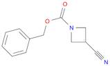 1-Azetidinecarboxylic acid, 3-cyano-, phenylmethyl ester