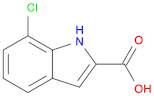 1H-Indole-2-carboxylic acid, 7-chloro-