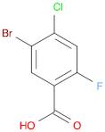 Benzoic acid, 5-bromo-4-chloro-2-fluoro-