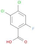 Benzoic acid, 4,5-dichloro-2-fluoro-
