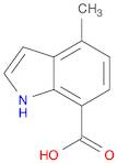 1H-Indole-7-carboxylic acid, 4-Methyl-
