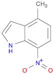 1H-Indole, 4-methyl-7-nitro-