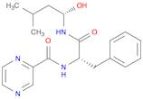 2-Pyrazinecarboxamide, N-[(1S)-2-[[(1S)-1-hydroxy-3-methylbutyl]amino]-2-oxo-1-(phenylmethyl)ethyl]-