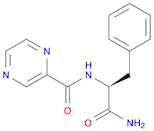 2-Pyrazinecarboxamide, N-[(1S)-2-amino-2-oxo-1-(phenylmethyl)ethyl]-