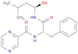2-Pyrazinecarboxamide, N-[(1S)-2-[[(1R)-1-hydroxy-3-methylbutyl]amino]-2-oxo-1-(phenylmethyl)ethyl]-