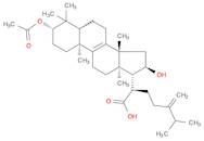 Lanost-8-en-21-oic acid, 3-(acetyloxy)-16-hydroxy-24-methylene-, (3β,16α)-