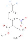 Propanedioic acid, 2-[2-nitro-4-(trifluoromethyl)phenyl]-, 1,3-dimethyl ester