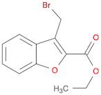 2-Benzofurancarboxylic acid, 3-(bromomethyl)-, ethyl ester