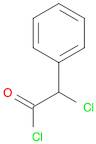 Benzeneacetyl chloride, α-chloro-