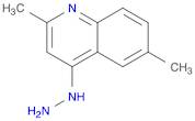 Quinoline, 4-hydrazinyl-2,6-dimethyl-