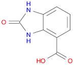 1H-Benzimidazole-4-carboxylic acid, 2,3-dihydro-2-oxo-