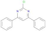 Pyrimidine, 2-chloro-4,6-diphenyl-