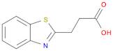 2-Benzothiazolepropanoic acid