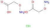 Acetic acid, 2-(aminooxy)-, hydrochloride (2:1)