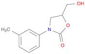 5-(Hydroxymethyl)-3-(m-tolyl)oxazolidin-2-one
