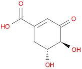 1-Cyclohexene-1-carboxylic acid, 4,5-dihydroxy-3-oxo-, (4S,5R)-