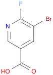 3-Pyridinecarboxylic acid, 5-bromo-6-fluoro-