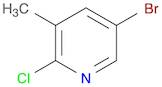 Pyridine, 5-bromo-2-chloro-3-methyl-