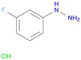 Hydrazine, (3-fluorophenyl)-, hydrochloride (1:1)