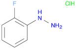 Hydrazine, (2-fluorophenyl)-, hydrochloride (1:1)